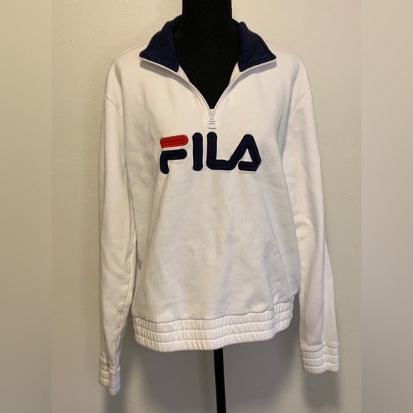 Fila 1/4 Zip Pullover Sweatshirt - Picture 2 of 7